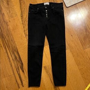 FREE PEOPLE black skinny jeans